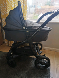 snakeskin egg pram